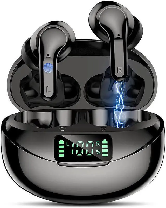Main image of Ture Wireless Earbuds, Bluetooth 5.1 Headphones 35H Playtime Type-C Charging Case, Touch Control, In Ear Earphones with Clear Voice Capture Technology, IPX7 Waterproof for Sport/Working