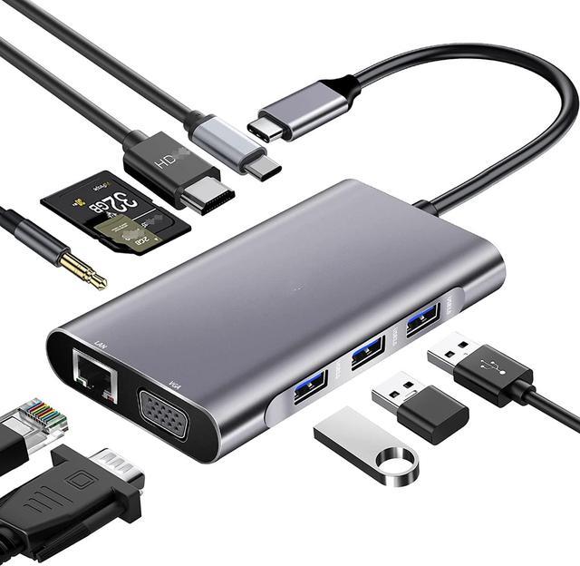 USB-C Docking Station: HD Dual Display