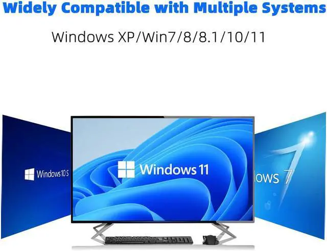 Alt view image 5 of 7 - USB WiFi Adapter, 5G/2.4G Driver Free Dual Band Wireless USB WiFi Adapter for PC, 600Mbps High Speed WiFi Adapter for Desktop PC, USB WiFi Dongle Support Windows 7/8/10/11