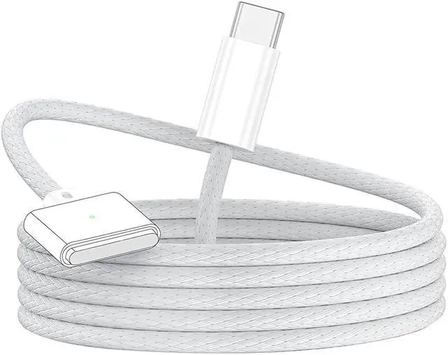 Main image of USB C to Magnetic 3 Cable [2M,140W Fast Charging] Magnet 3 Charger Cord Compatible with MacBook Air (M2, 2022) and MacBook Pro (14-inch, M2, 2023) (16-inch, M2, 2023) (14-inch, 2021) (16-inch, 2021)