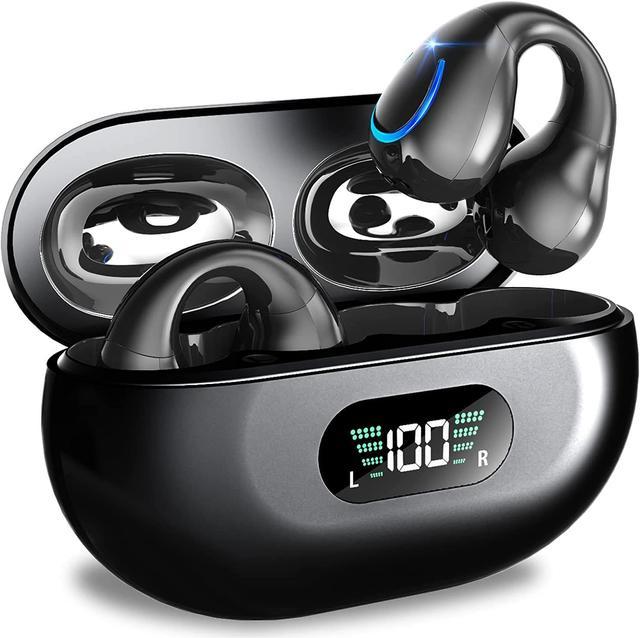 Wireless Earbuds, Bluetooth 5.3 Earbuds 36H Playtime LED Power Display  Earbuds with Wireless Charging Case