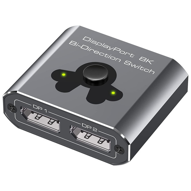 Switch E Splitter HDMI Bidirezionale 8K CS39L – 2 In 1 Out O 1 In 2 Out, 8K@60Hz, 4K@120Hz, Per PS5 E Xbox