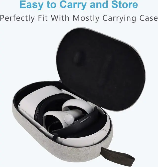 Alt view image 7 of 7 - VR Head Strap with Battery for Oculus Quest 2, 10000mAh Battery Pack Extend 8H Playtime, Fast Charging VR Power, Adjustable Elite Strap Replacement Accessories for Oculus/Meta Quest 2