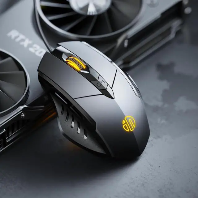 Alt view image 2 of 7 - AUTYUE USB Wired Mouse, Ergonomic Design, up to 3200 DPI Adjustable and 6 Buttons, Optimised USB Wired Optical Mouse, Gaming Mouse for PC Laptop Computer for Working and Gaming (Gray)