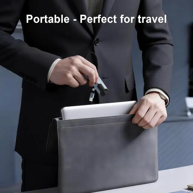 Alt view image 5 of 7 - AUTYUE USB 3.0 & USB C to 2.5 Gigabit Ethernet Adapter, USB to Rj45 Ethernet Adapter, 2.5G/1G/100Mbps RJ45 LAN Converter for Windows MacOS Linux and More, Driver-Free Setup with Wake-on-LAN Support