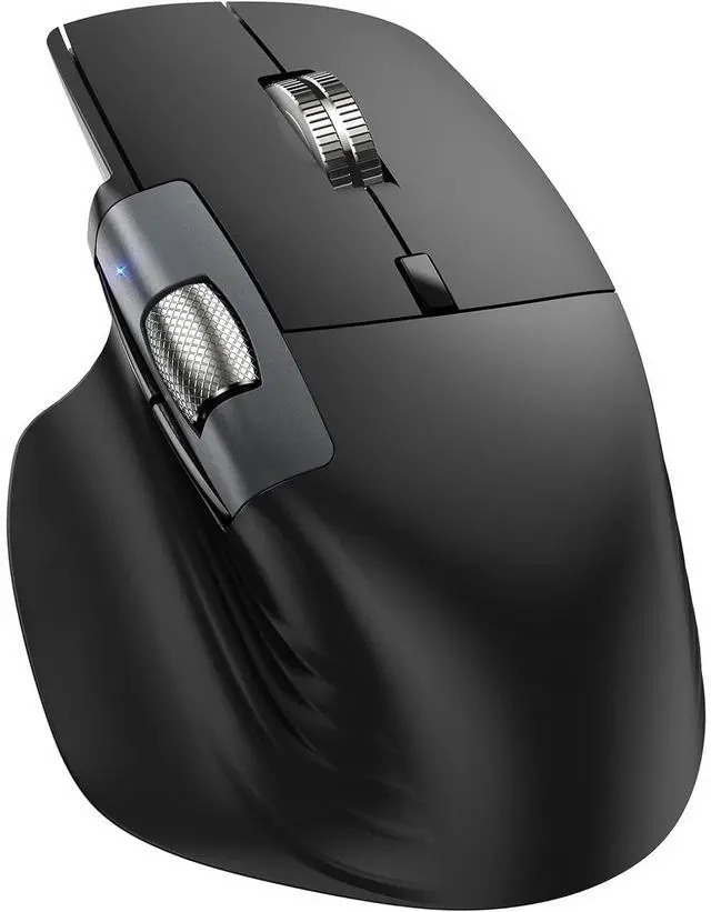 Main image of AUTYUE Wireless Mouse, Ergonomic Bluetooth Mouse (BT 5.3/5.0 & 2.4G & Wired), Rechargeable Mouse with Ultra-Fast Scrolling, Side Scroll, 6-Level DPI, Quiet Clicks, Optical Mouse for Laptop Desktop