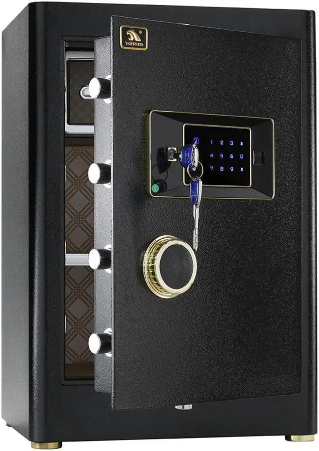 Main image of TIGERKING Security Home Safe, Safe Box- Black 2.05 Cubic Feet