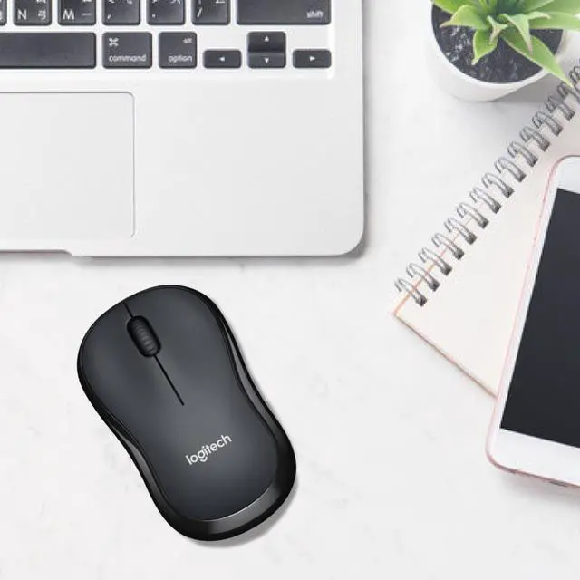 Alt view image 5 of 7 - for Logitech M220 3 Buttons 1000DPI 2.4GHz Ergonomic PC Optical Silent Wireless Mouse