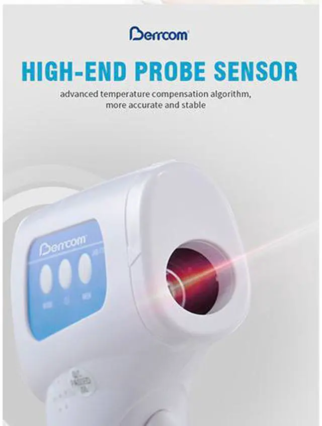 Alt view image 4 of 7 - [US Stock] Forehead Thermometer Digital Infrared Temporal Thermometer for Fever, Non-Contact Termometro, Instant Accurate Reading for Baby Kids and Adults - 2020 Software Verson