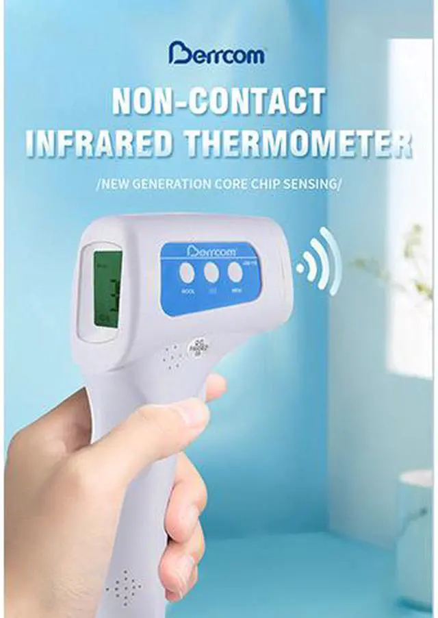 Alt view image 5 of 7 - [US Stock] Forehead Thermometer Digital Infrared Temporal Thermometer for Fever, Non-Contact Termometro, Instant Accurate Reading for Baby Kids and Adults - 2020 Software Verson