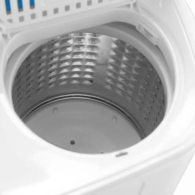 Alt view image 6 of 7 - Mini Washing Machine Compact Twin Tub Washer Spin & Dryer 13 LBS Dorm Apartment