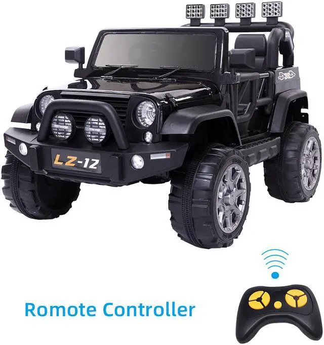 Alt view image 2 of 7 - 12V Kids Ride on Car Toys Battery Power w/Safe Parent Remote Control Black