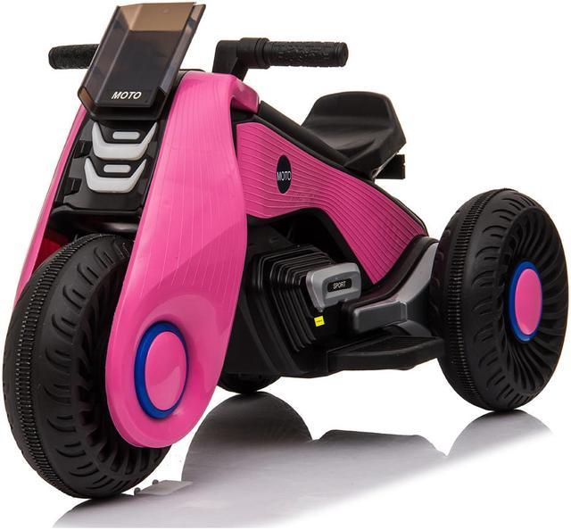 Pink battery hotsell operated motorcycle