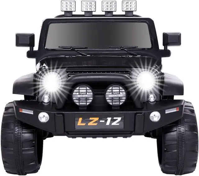Main image of 12V Kids Ride on Car Toys Battery Power w/Safe Parent Remote Control Black
