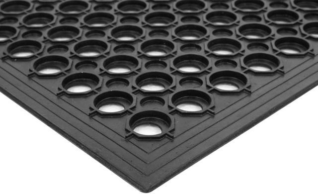Drainage Rubber Non-Slip Hexagonal Packing Mat DD109683 - The Home