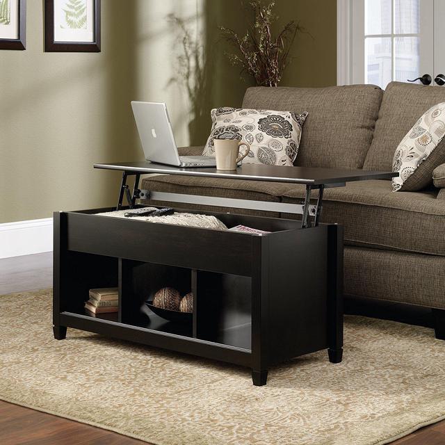 Modern Lift Top Coffee Table with Hidden Compartment Storage