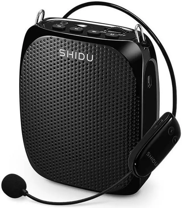 Main image of Little bee UHF Wireless Voice Amplifier Shidu Portable Loudspeaker Microphone