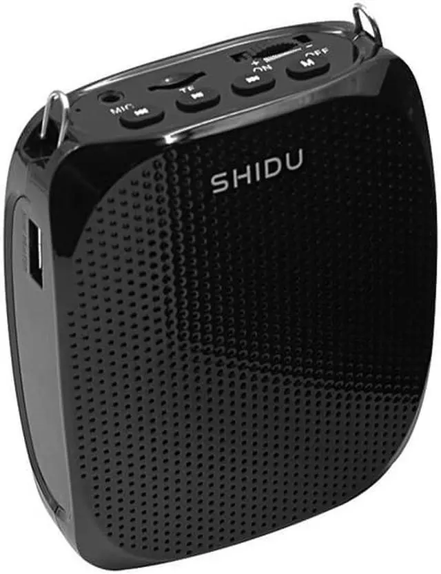 Alt view image 3 of 4 - Little bee UHF Wireless Voice Amplifier Shidu Portable Loudspeaker Microphone
