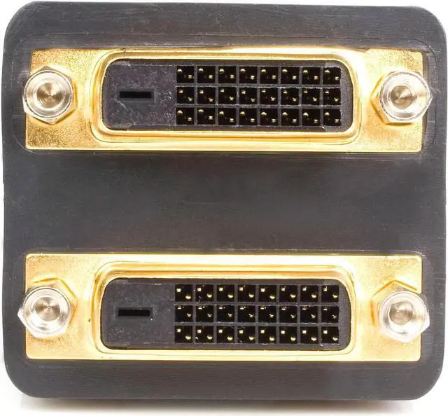 Alt view image 2 of 5 - 1ft DVI Splitter Cable - M / F - DVI-D to 2x DVI-D Dual Video Splitter for Your Split Screen Computer Monitor (DVISPL1DD)