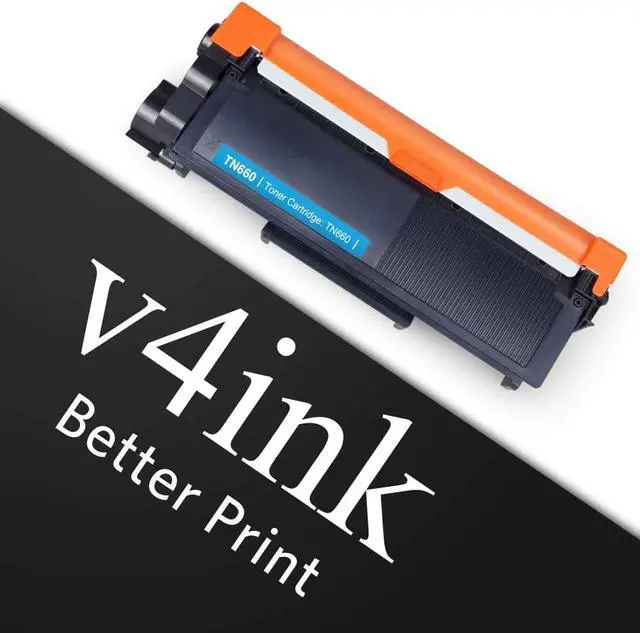 Alt view image 6 of 6 - V4INK 3-Pack Replacement for Brother TN630 TN660 Toner Cartridge Black for Brother HL-L2340DW HL-L2300D HL-L2380DW MFC-L2700DW L2740DW DCP-L2540DW L2520DW HL-L2320D MFC-L2720DW L2740DW