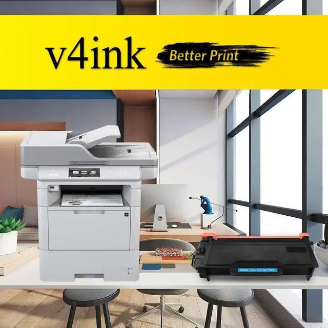 Alt view image 6 of 6 - v4ink 1-Pack Super High Yield Compatible Toner Cartridge Replacement for Brother TN880 TN-880 to use with HLL6200DW HLL6200DWT MFCL6700DW HLL6250DW HLL6300DW HLL6400DW MFCL6750DW L6800DW L6900DW