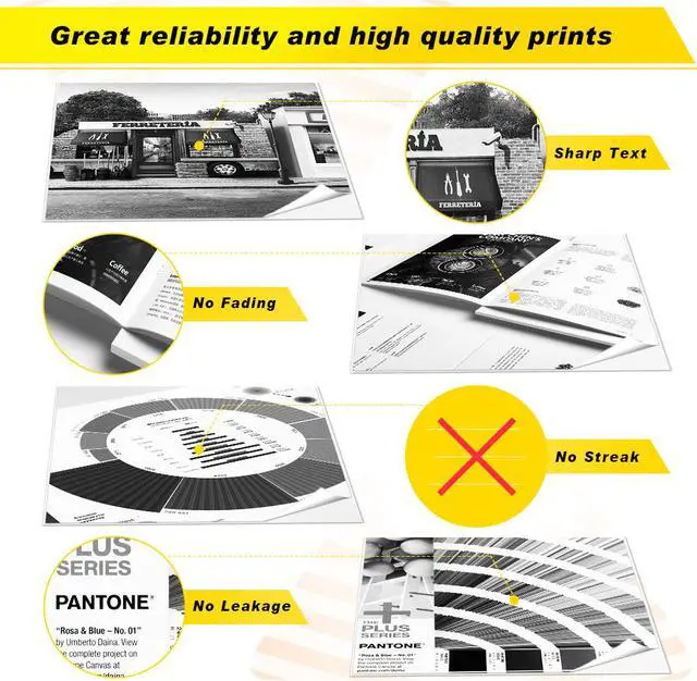 Alt view image 5 of 7 - v4ink TN760 TN-760 TN730 4-Packs High Yield Compatible Toner Cartridge for Brother HL-L2350DW HL-L2390DW HL-L2395DW HL-L2370DW DCP-L2550DW MFC L2710DW L2730DW MFC-L2750DW Printer