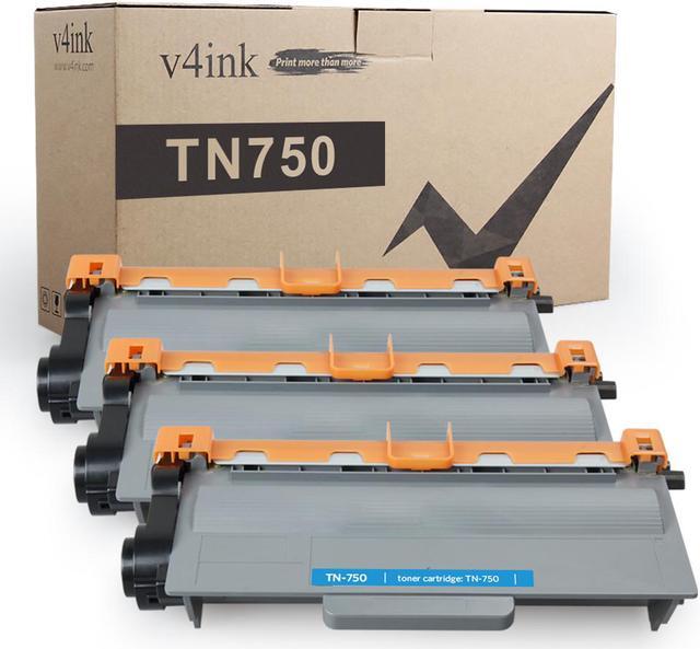 Main image of V4INK 3PK Compatible Toner Cartridge Replacement for Brother TN750 TN720 High Yield Toner Cartridge for Brother hl-5470dw hl-5470dwt mfc-8710dw mfc-8950dw mfc-8910dw dcp-8110dn dcp-8150dn Printer