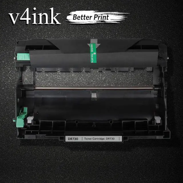 Alt view image 6 of 6 - V4INK DR730 Drum + 2X TN760 Toner Set Compatible for Brother DCP-L2550DW HL-L2350DW HL L2370DW L2370DWXL HL-L2390DW HL-L2395DW MFC L2710DW L2730DW L2750DW L2750DW XL Printer