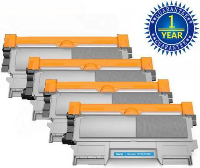 Main image of 4PK TN450 450 Compatible Toner Cartridge High Yield For Brother DCP-7055; DCP-7057; DCP-7060D; DCP-7065DN; DCP-7070DW; HL-2130; HL-2135W; HL-2132; HL-2210;HL-2220; HL-2230; MFC-7240; MFC-7290