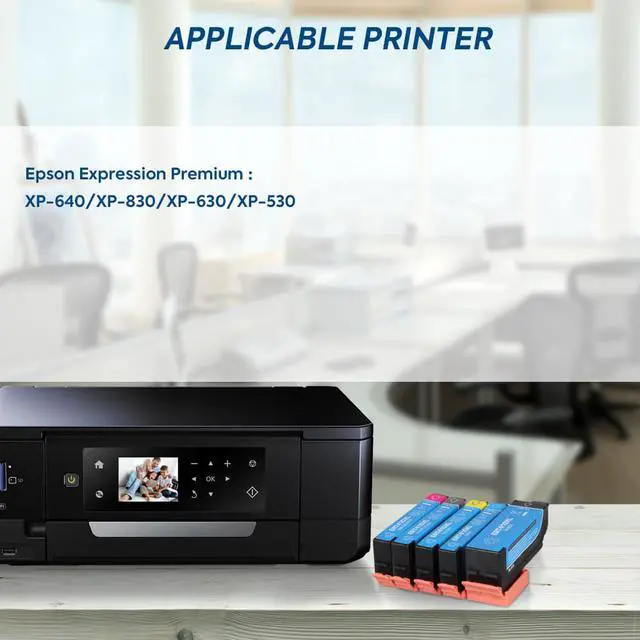 Alt view image 5 of 6 - 6PK T410XL 410XL ink Cartridge Compatible For Epson 410XL Expression XP830 XP640 XP635 XP630 530