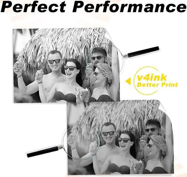Alt view image 6 of 7 - V4INK 3-Pack Compatible Toner Cartridge Replacement for Brother TN750 TN-750 TN720 TN-720 High Yield Toner Cartridge for Brother hl-5470dw hl-6180dw mfc-8710dw dcp-8110dn mfc-8950dw mfc-8910dw Printer