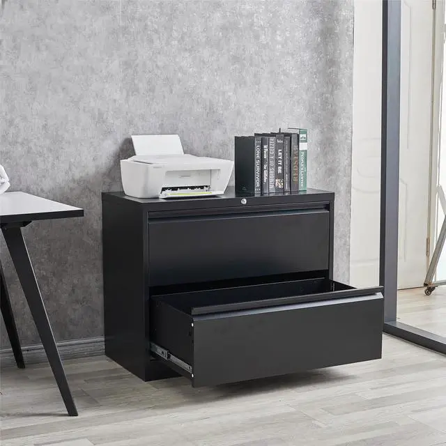 Main image of 2 Drawers Lateral File Cabinet Organizer with Lock for Hanging File Folders,Steel