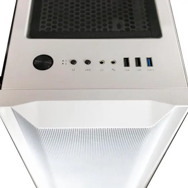 Alt view image 6 of 6 - Allied Gaming Patriot Desktop PC: AMD Ryzen 5 5600X, GeForce RTX 3060, 16GB DDR4 3200MHz, 500GB PCIe NVMe SSD, B450M Motherboard, 750 Watt Power Supply, ARGB Fans, WiFi Ready