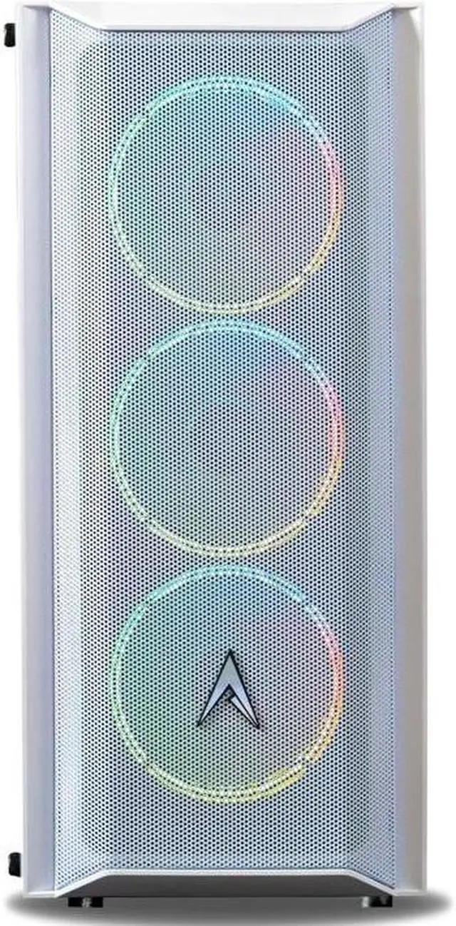 Alt view image 3 of 7 - Allied Gaming Patriot Desktop PC: AMD Ryzen 5 3600, Nvidia RTX 3060, 16GB DDR4 3200MHz, 500GB PCIe NVMe SSD, B450M Motherboard, 750 Watt Power Supply, ARGB Fans, WiFi Ready