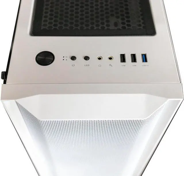 Alt view image 6 of 6 - Allied Gaming Patriot Desktop PC: AMD Ryzen 5 5600X, Nvidia GeForce RTX 3080 Ti, 16GB DDR4 3200MHz, 1TB PCIe NVMe SSD, B550M Motherboard, 800 Watt Power Supply, ARGB Fans, WiFi Ready