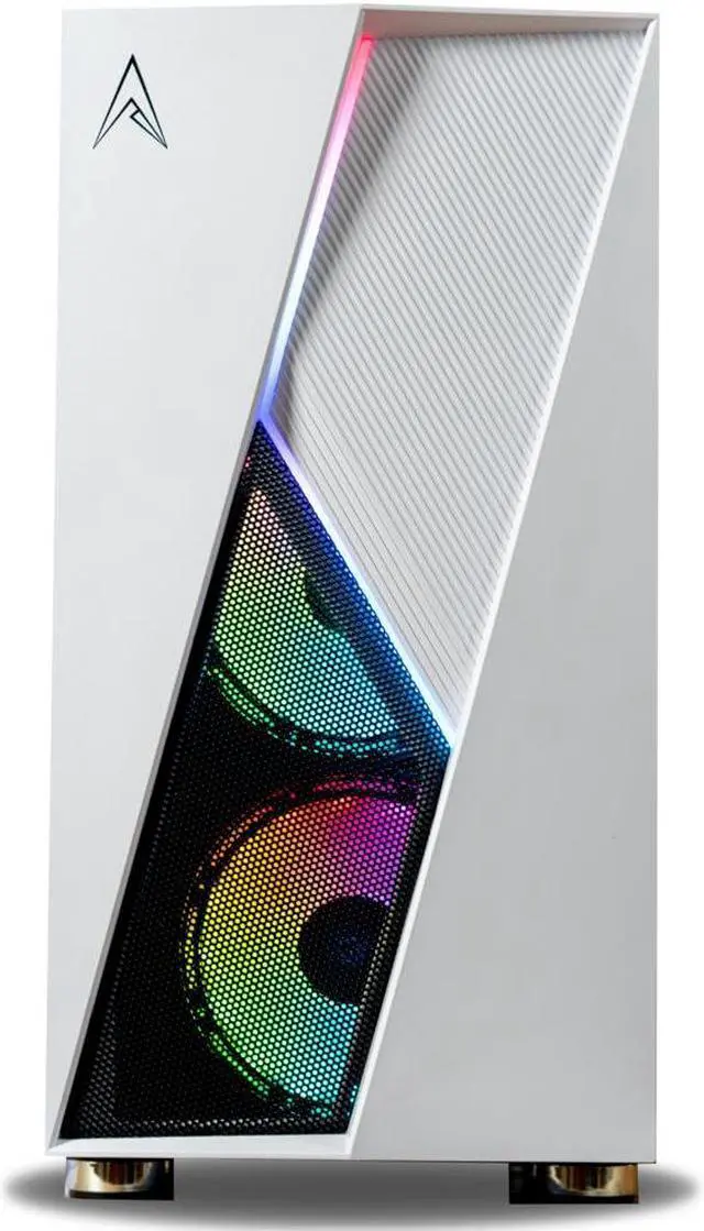 Alt view image 3 of 6 - Allied Gaming Stinger Desktop PC: AMD Ryzen 5 4500, Nvidia GeForce GTX 1650, 16GB DDR4 3200MHz, 512GB PCIe NVMe SSD, B450M Motherboard, 750 Watt Power Supply, ARGB Fans, WiFi Ready