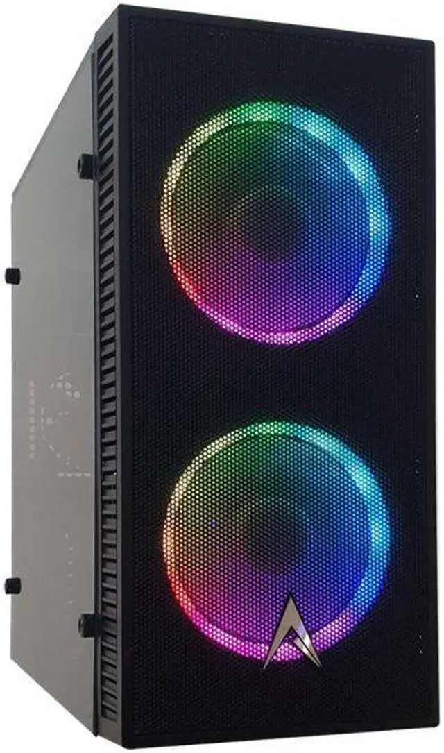 Main image of Allied Gaming Javelin Mini Desktop PC: Intel Core i3-10100, Integrated UHD Graphics 630, 8GB DDR4 2666MHz, 240GB SSD, H410 Motherboard, 550 Watt Power Supply, ARGB Fans, WiFi Ready