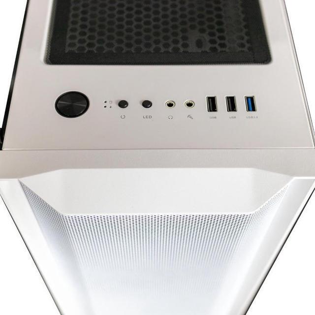 Alt view image 6 of 6 - Allied Gaming Patriot Desktop PC: AMD Ryzen 5 3600, AMD Radeon RX 580, 16GB DDR4 3200MHz, 500GB PCIe NVMe SSD, B450M Motherboard, 750 Watt Power Supply, ARGB Fans, WiFi Ready
