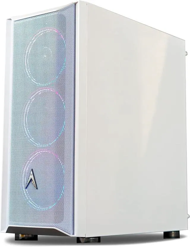 Alt view image 4 of 6 - Allied Gaming Patriot Desktop PC: AMD Ryzen 5 5600G, AMD Radeon RX Vega 7 Graphics, 16GB DDR4 3600MHz, 500GB PCIe NVMe SSD, B450M Motherboard, 750 Watt Power Supply, ARGB Fans, WiFi Ready