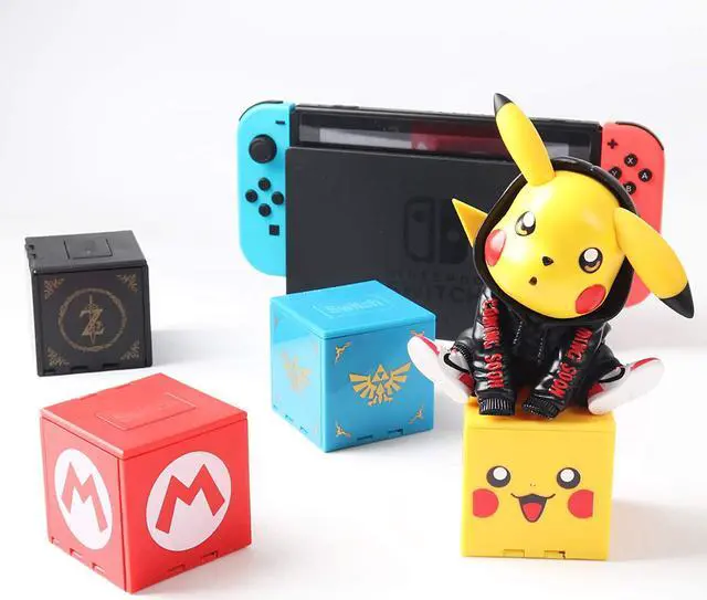 Alt view image 2 of 7 - Game Card Case for Nintendo Switch - Switch Game Card Holder Game Storage Cube Game Card Organizer for Nintendo Switch with 16 Game Card Slots