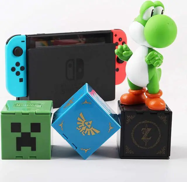 Alt view image 4 of 7 - Game Card Case for Nintendo Switch - Switch Game Card Holder Game Storage Cube Game Card Organizer for Nintendo Switch with 16 Game Card Slots
