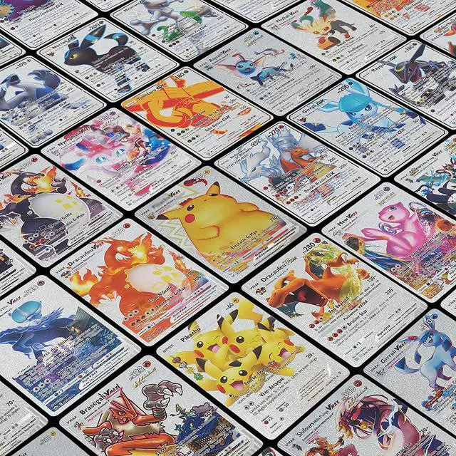 Alt view image 5 of 6 - 55PCS Assorted Cards Vmax DX GX Ultra Rare Cards Metal Gold Plated Card Gold Foil Card - The Best Gift for Collectors No Repeats