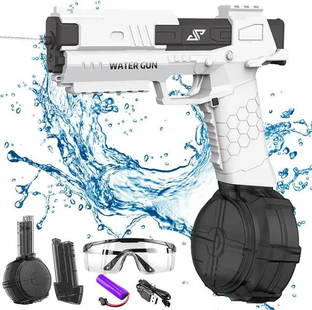 Main image of Electric Water Pistol for Adults and Children, Large Capacity Strongest Water Sprayer Summer Pool Beach Party Toy