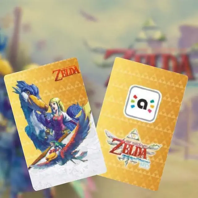 Alt view image 3 of 7 - 28 PCS Mini Card Zelda Series, Small Cards for The Legend of Zelda Breath of The Wild for NFC Amiibo Card fits For Nintendo Switch Oled 3DS Wii Skyward Sword Linkage Game Collection Cards