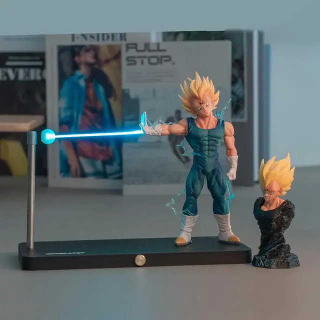 Main image of Dragon Ball Vegeta Wave Magnetic Light Lamp Model Ornament Anime Peripheral Toys Gifts