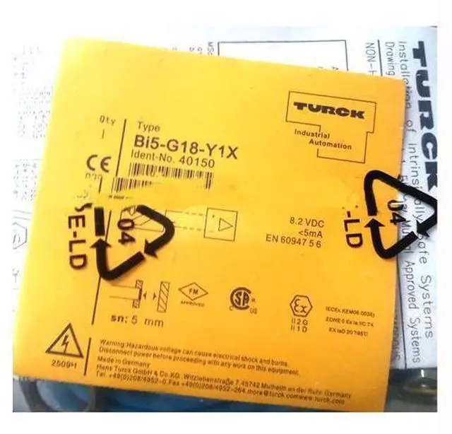 Main image of TURCK BI5-G18-Y1X 40150 Inductive sensor