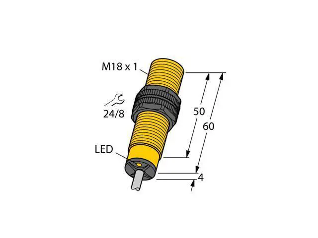 Alt view image 2 of 2 - TURCK BI5-S18-AP6X Inductive sensor 46560 PNP