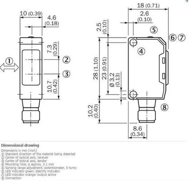 Alt view image 2 of 2 - SICK WT150-P162 Photoelectric Proximity Sensor,PNP,New