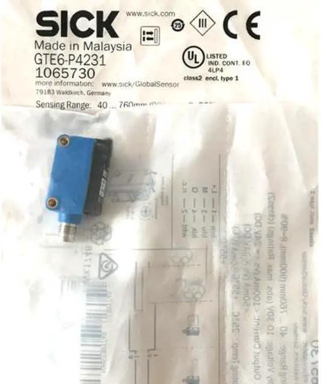Alt view image 4 of 4 - SICK GTE6-P4231 Miniature Photoelectric Sensors,PNP,New