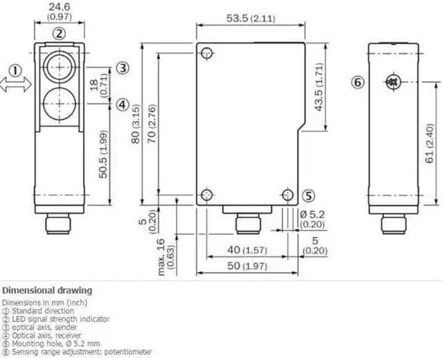 Alt view image 2 of 5 - SICK WT27L-2F430 Photoelectric Proximity Sensor,PNP,New